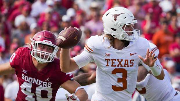Quinn Ewers Texas Oklahoma